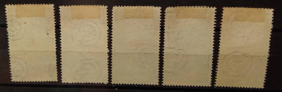 Italy - 1950 Working - Part Mint Set LH - Wheel Watermark